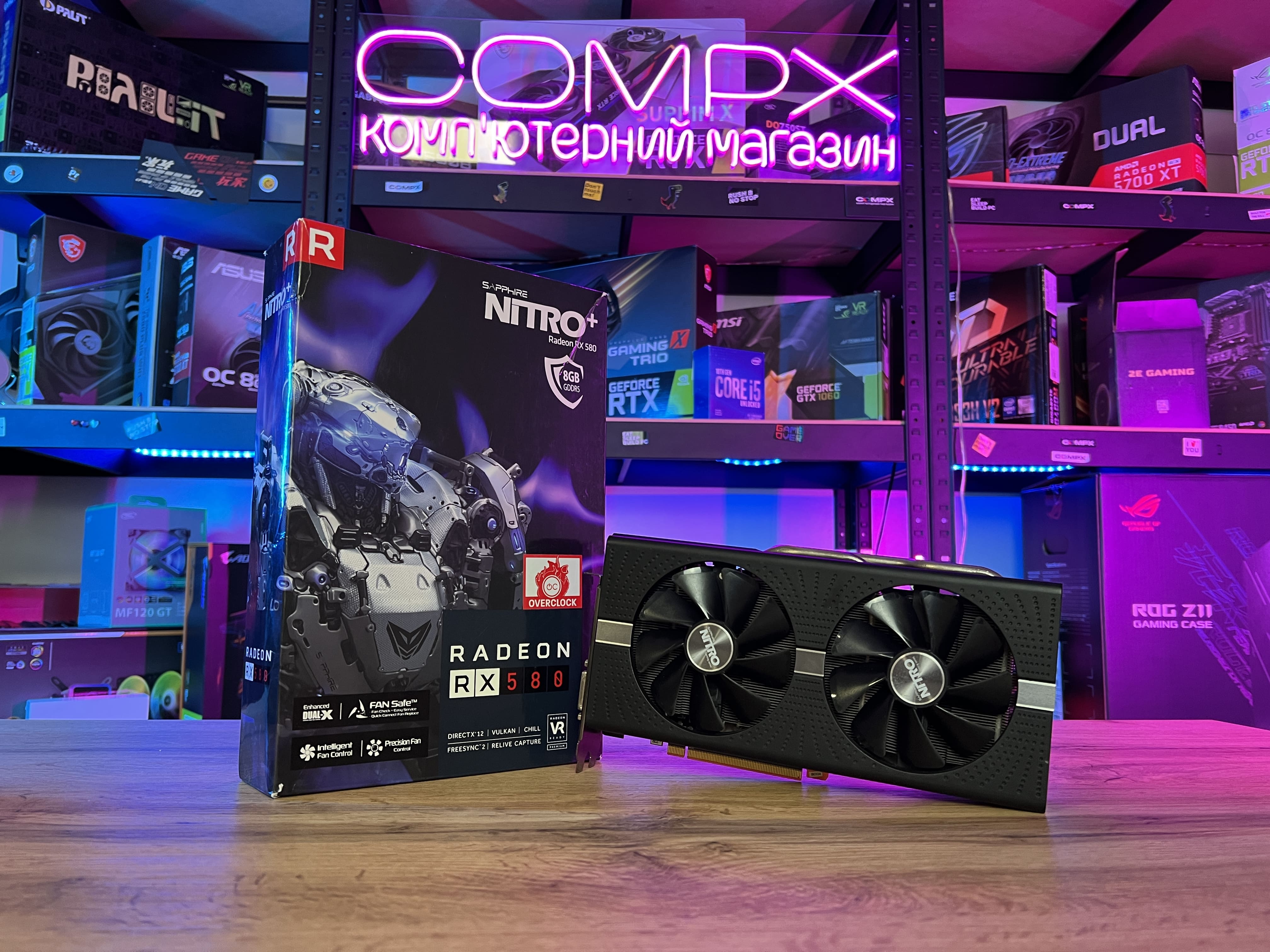 RX 580 в інтернет-магазині compx.com.ua