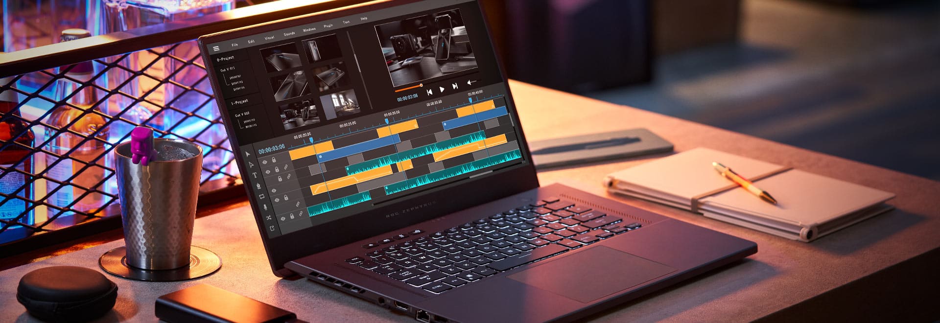 Игровой ноутбук Asus ROG Zephyrus G15 GA503QR-HQ135T