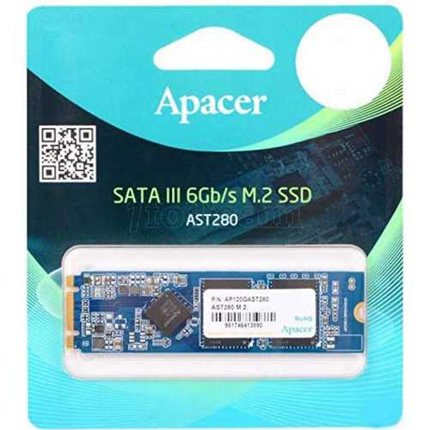 Накопичувач SSD Apacer m.2 sata 120Gb AST280 (AP120GAST280-1)