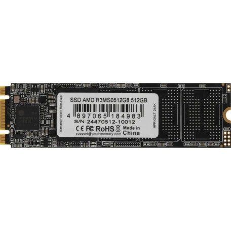 Накопичувач SSD AMD m.2 sata 512Gb Radeon R3 (R3MS0512G8)