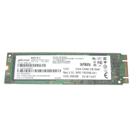 Накопичувач SSD Micron M.2 Sata 256Gb (MTFDDAV256MBF-1AN15ABHA) Б/в