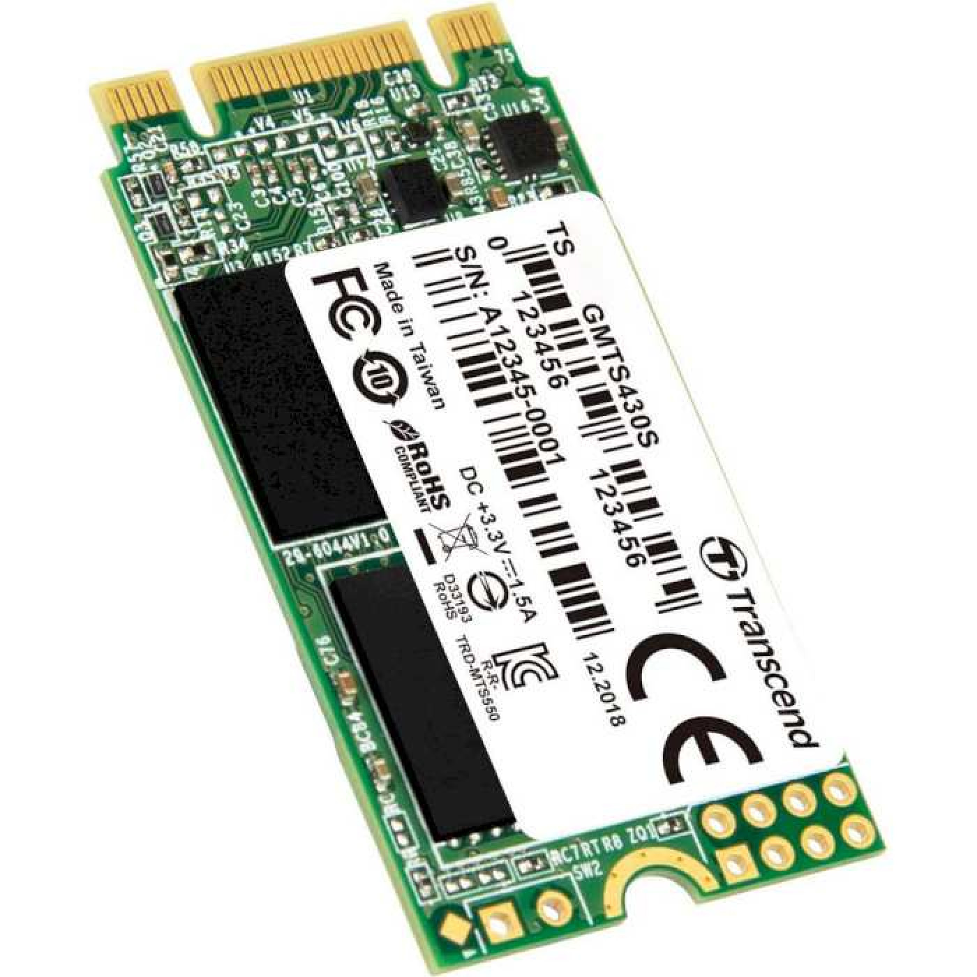 Накопичувач SSD Transcend m.2 sata 512GB (TS512GMTS430S)