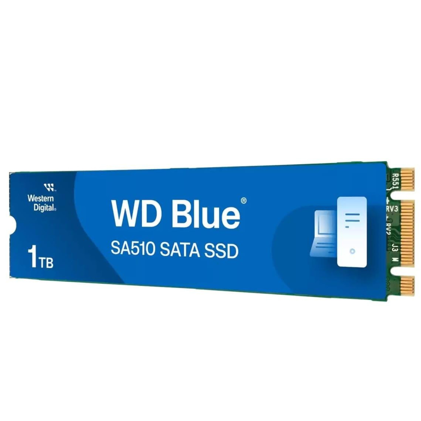 Накопичувач SSD Western Digital m.2 sata 1TB WD Blue SA510 (WDS100T3B0B) (WDS100T3B0B-00AXS0)