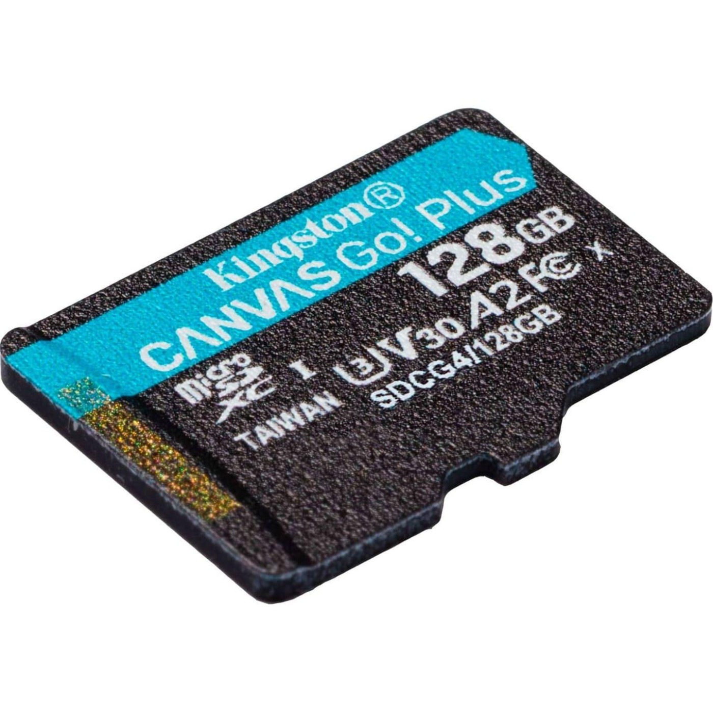 Карта пам'яті Kingston microSD  128GB C10 UHS-I U3 A2 V30 R200MB/s