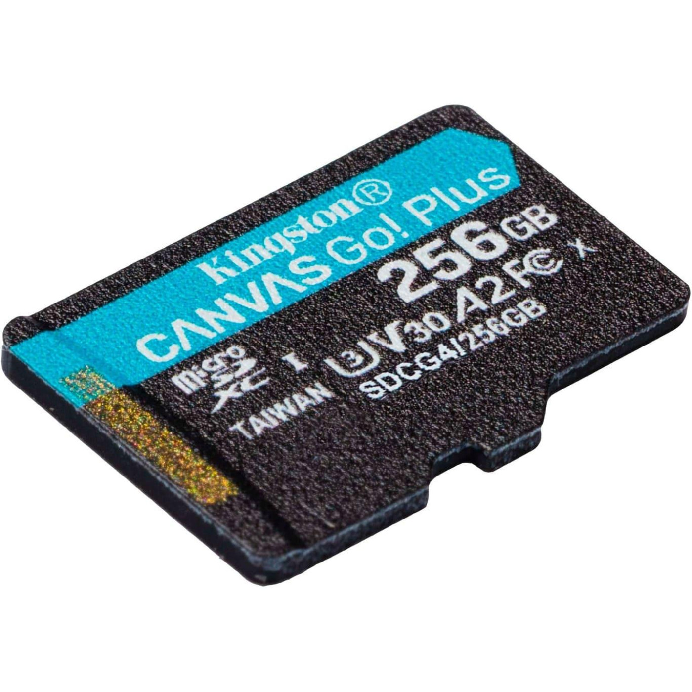 Карта пам'яті Kingston microSD  256GB C10 UHS-I U3 A2 V30 R200/W160MB/s