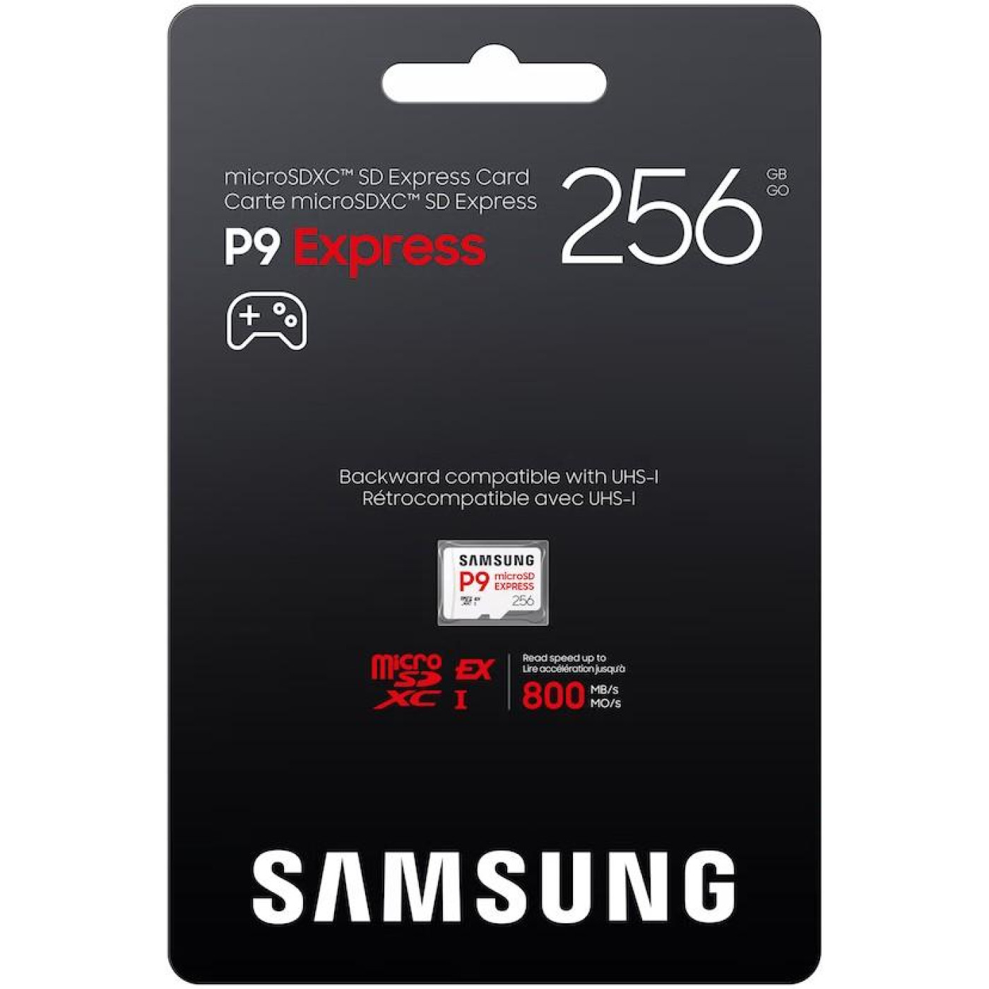 Карта пам’яти SAMSUNG microSD Express Card P9, до 800 Мб/с