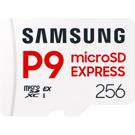 Карта пам’яти SAMSUNG microSD Express Card P9, до 800 Мб/с
