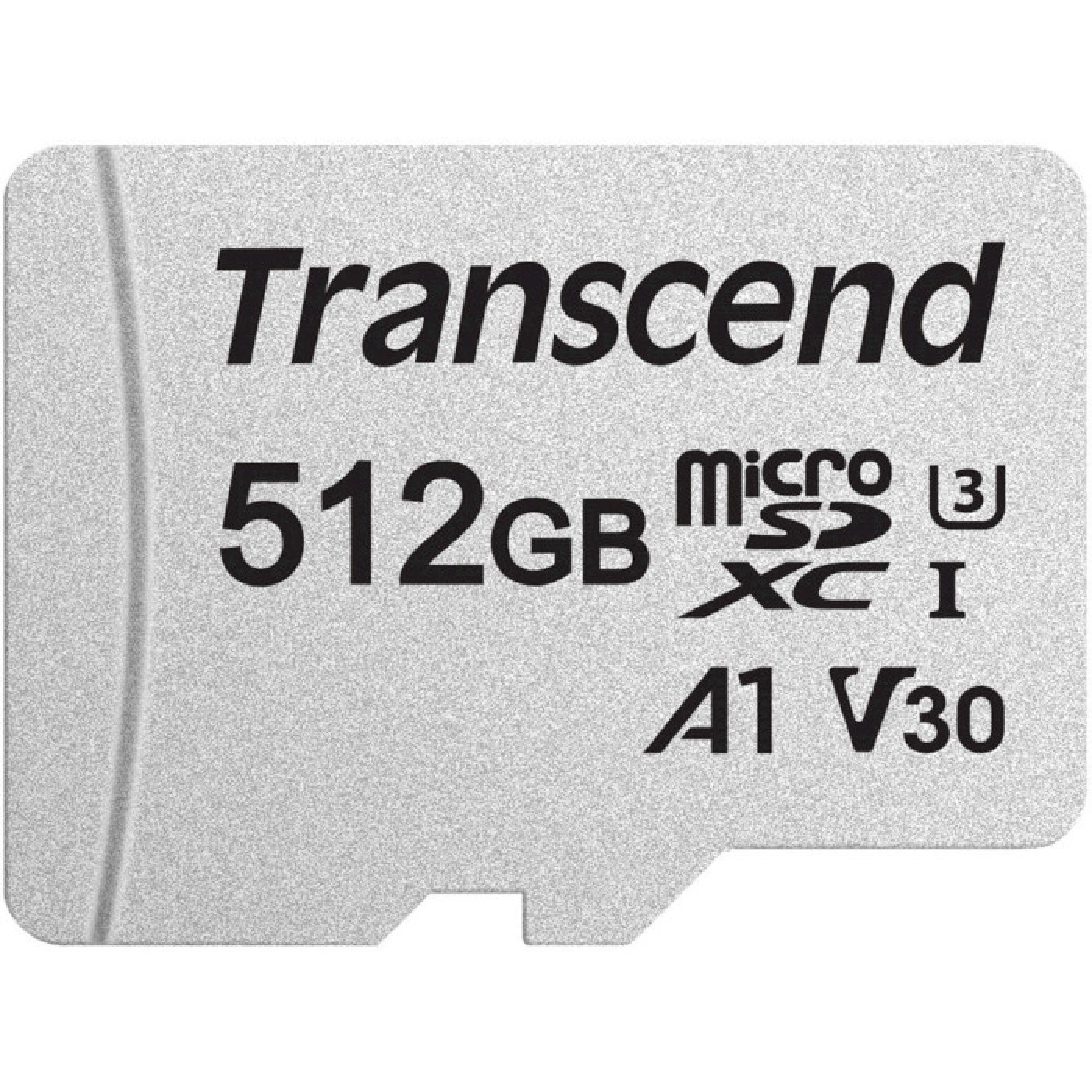 Карта памяти Transcend 512GB microSDXC 300S UHS-I U3 + ad (TS512GUSD300S-A)