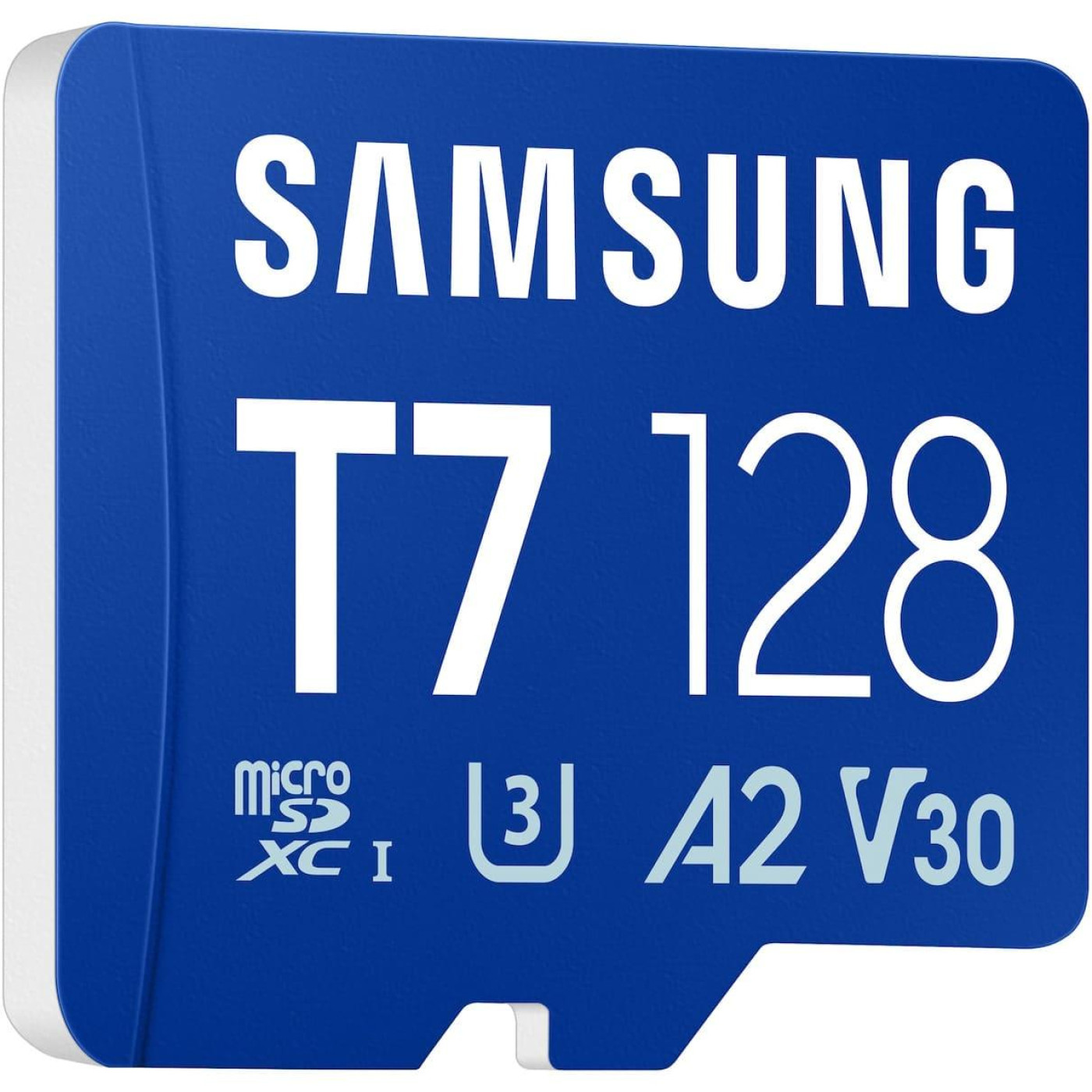 Карта пам’яти SAMSUNG MICRO SDXC T7 128GB, U3, V30, A2 до 170 Мб/с