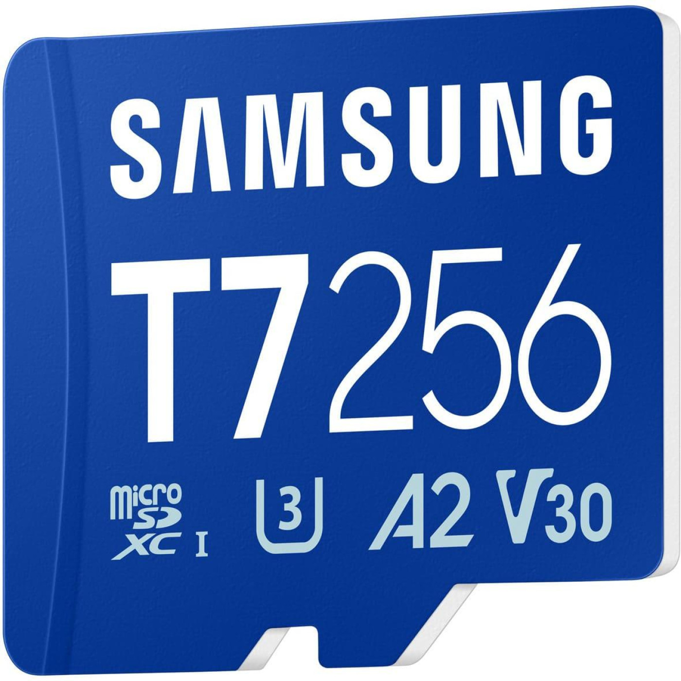 Карта пам’яти SAMSUNG MICRO SDXC T7 256GB, U3, V30, A2 до 170 Мб/с