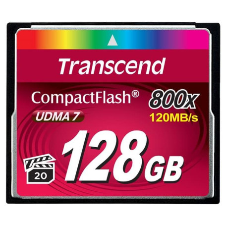 Карта пам'яті Transcend i 128GB CF 800X (TS128GCF800)