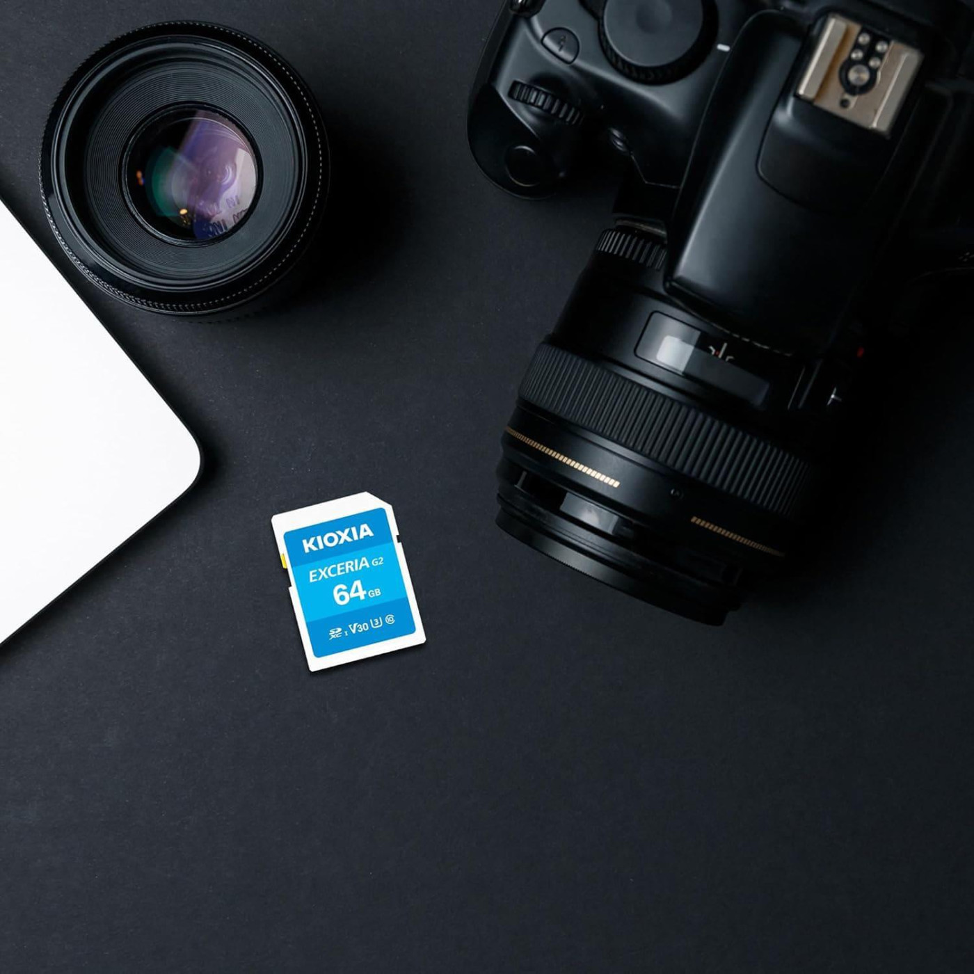 Карта пам’яти KIOXIA EXCERIA G2 SDXC 64GB U3 V30 (LNEX2L064GG4)