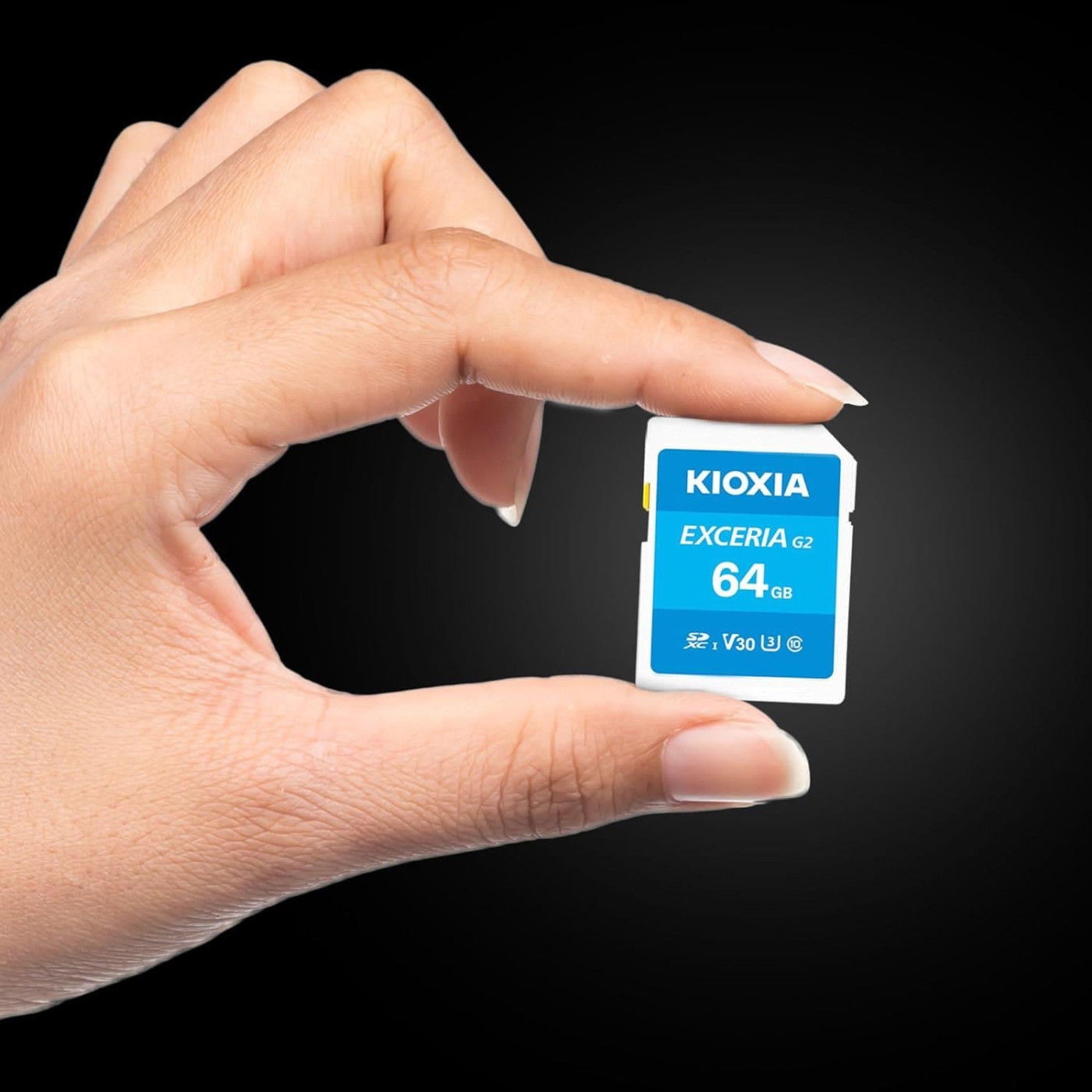 Карта пам’яти KIOXIA EXCERIA G2 SDXC 64GB U3 V30 (LNEX2L064GG4)