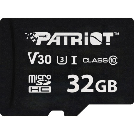 Карта пам'яті Patriot Micro SDHC VX Series 32GB V3.0 (PSF32GVX31MCH)