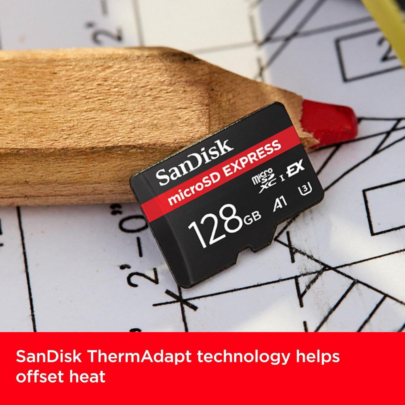 Карта пам’яти MICRO SDXC 128GB UHS-I SDSQXFN-128G-GN4NN SANDISK