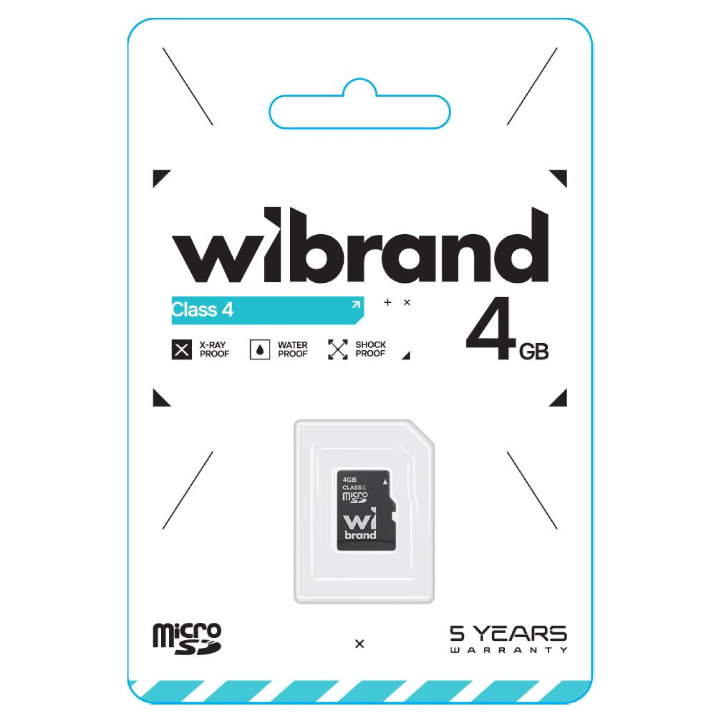 microSDHC Wibrand 4Gb class 4