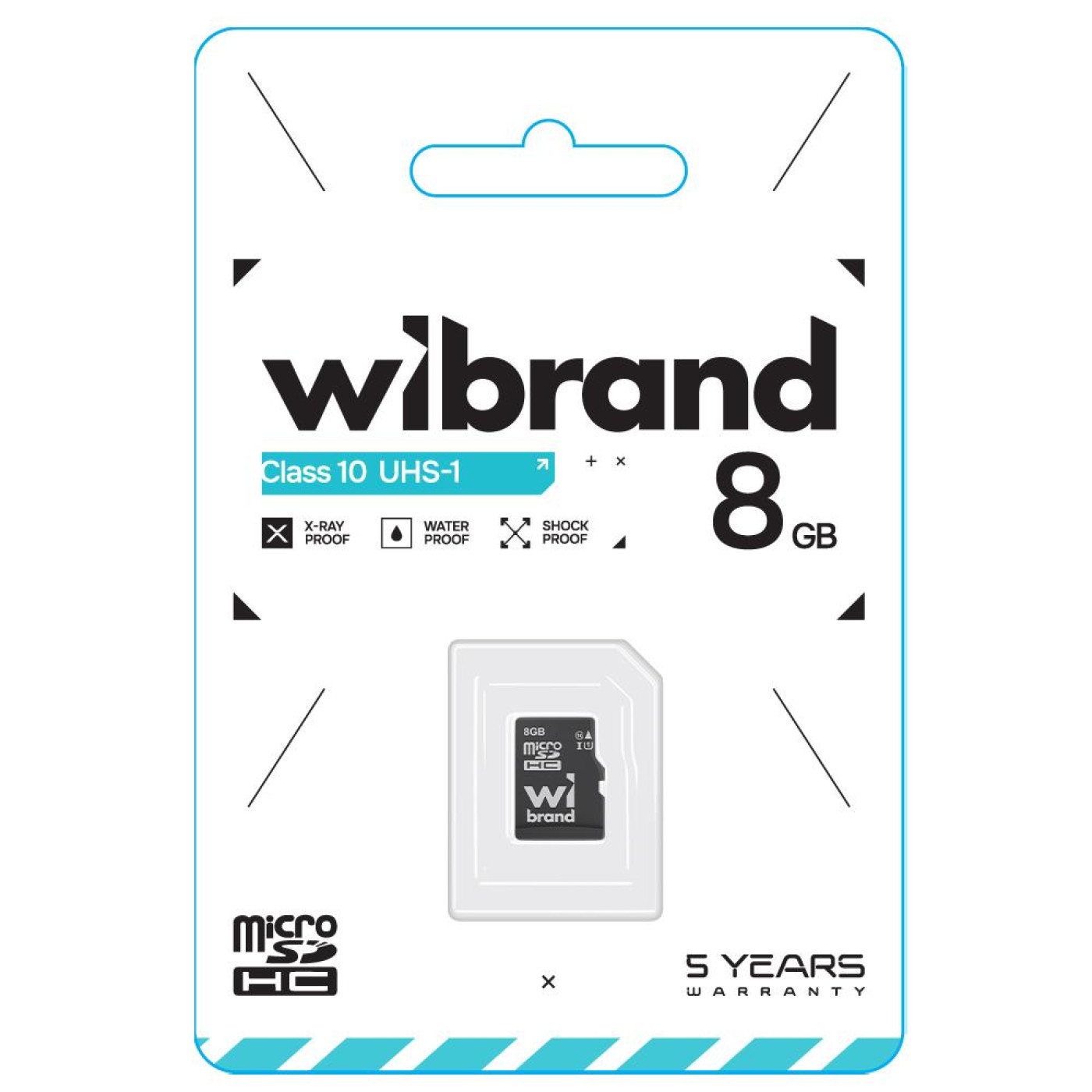 microSDHC Wibrand 8Gb class 10