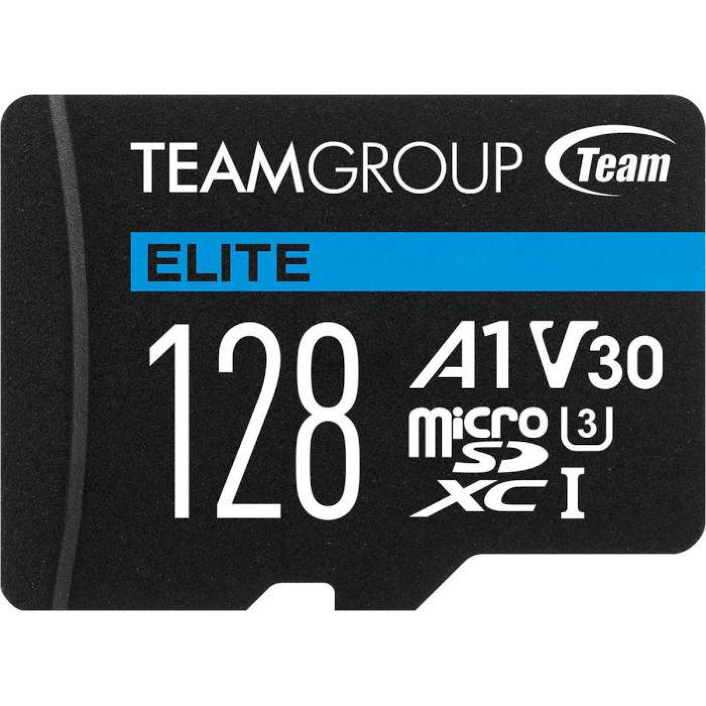 Карта пам'яті Team MicroSDXC 128GB UHS-I/U3 Class 10 Elite + SD-адаптер (TEAUSDX128GIV30A103)