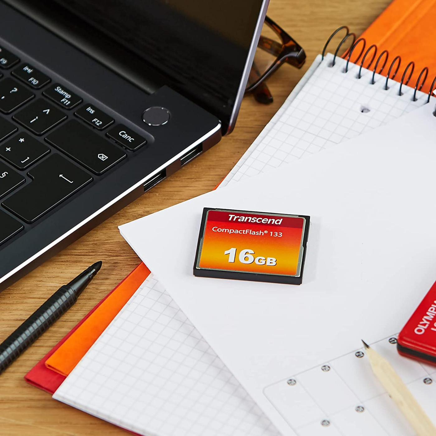 Карта пам'яті Transcend 16GB Compact Flash CF 133X (TS16GCF133)