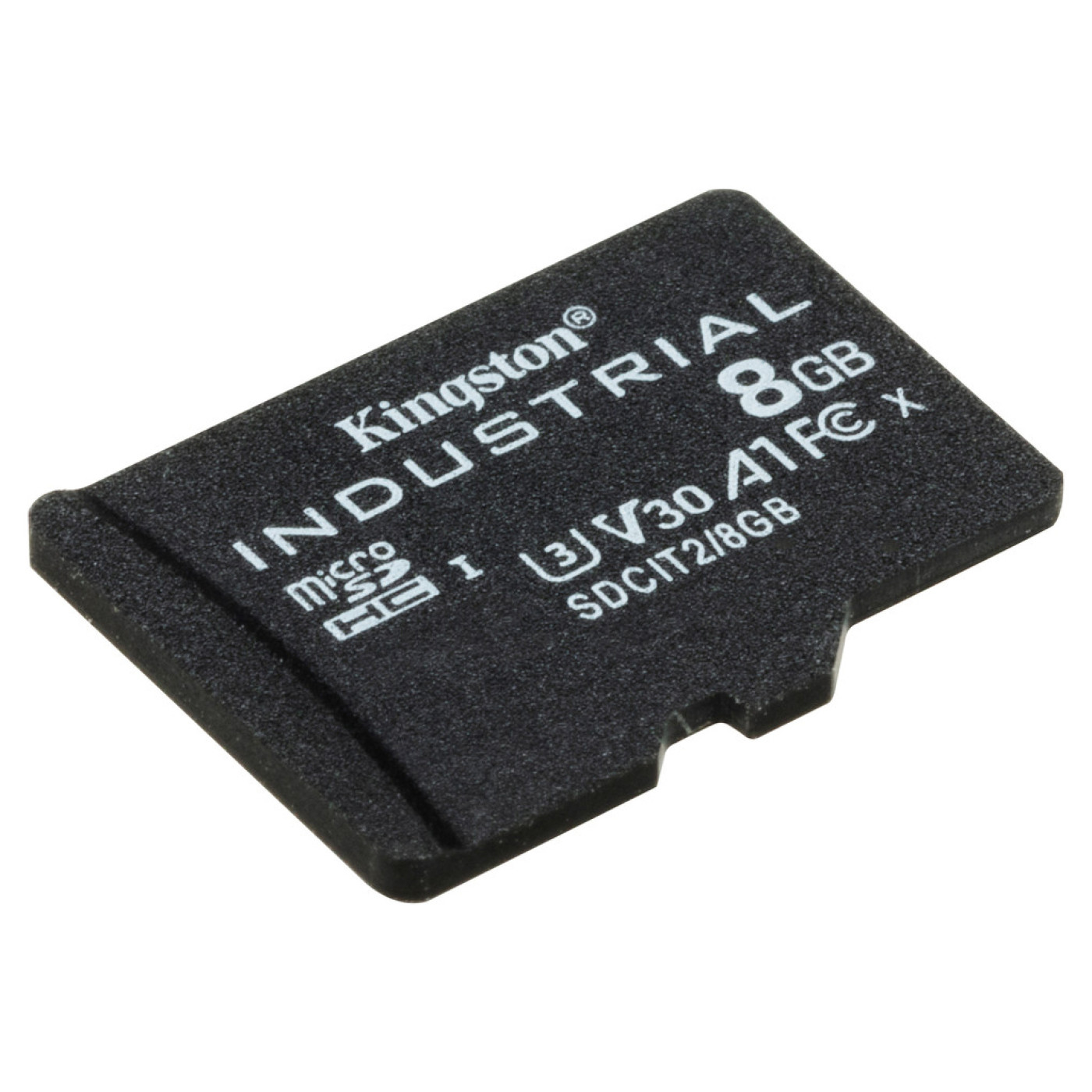Карта пам'яті Kingston 8GB microSDHC Industrial C10 A1 pSLC Card Single Pack w/o Adapter SDCIT2/8GBSP (SDCIT2/8GBSP)