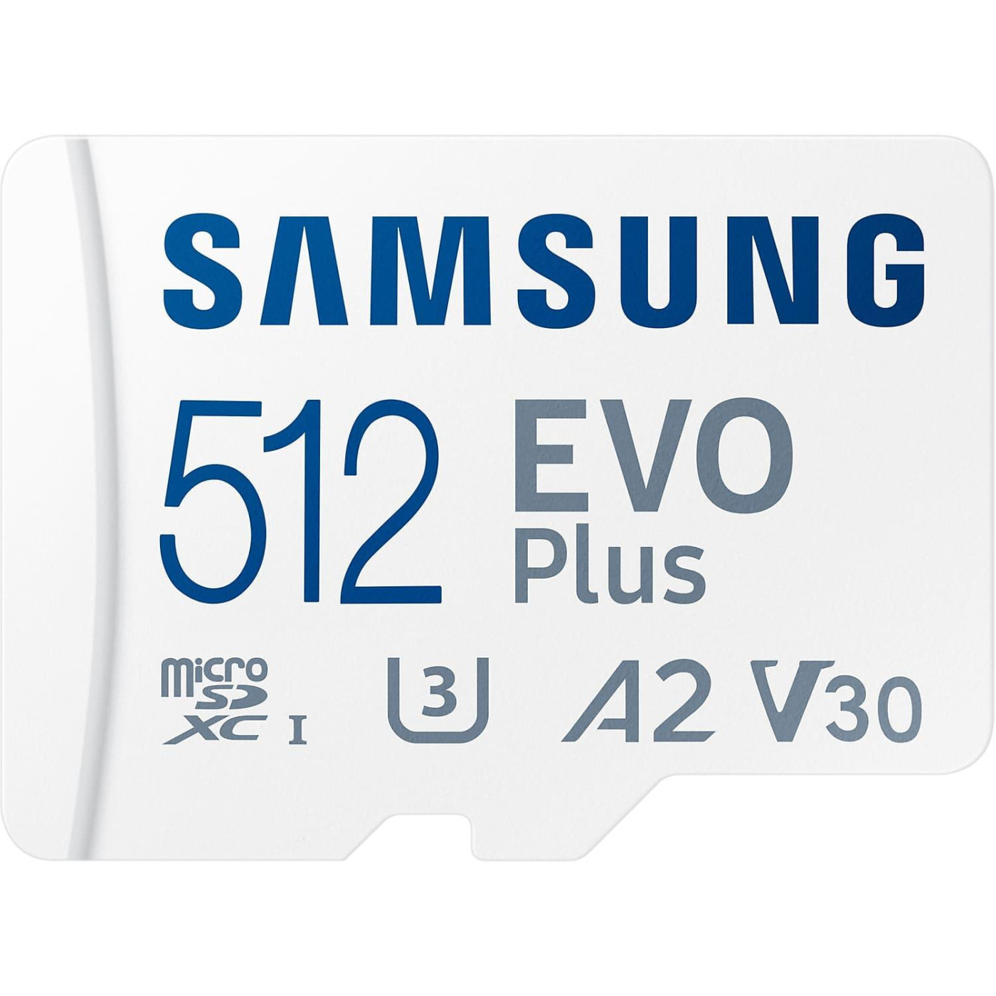 Карта пам’яти MICRO SDXC EVO+ 512GB V30 W/A MB-MC512SA/EU SAMSUNG