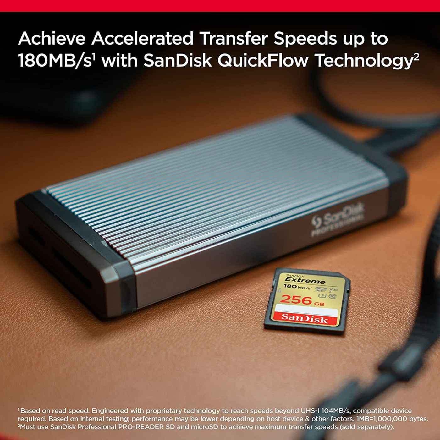 Карта пам'яті Sandisk 256GB SD C10 UHS-I U3 R180/W130MB/s Extreme V30 (SDSDXVV-256G-GNCIN)
