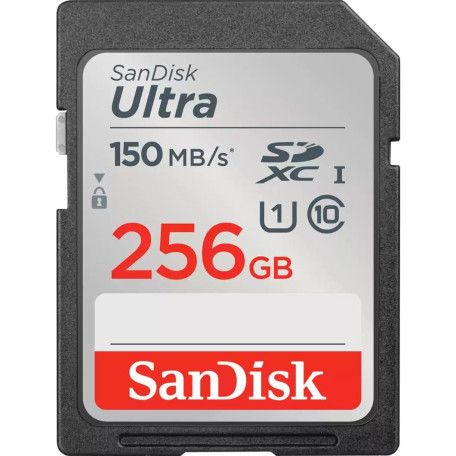 Карта пам'яті Sandisk 256GB SDXC class 10 UHS-I Ultra (SDSDUNC-256G-GN6IN)