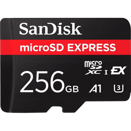 Карта пам'яті Sandisk 256GB microSDXC class 10 UHS-I U3 A1 Express (SDSQXFN-256G-GN4NN)