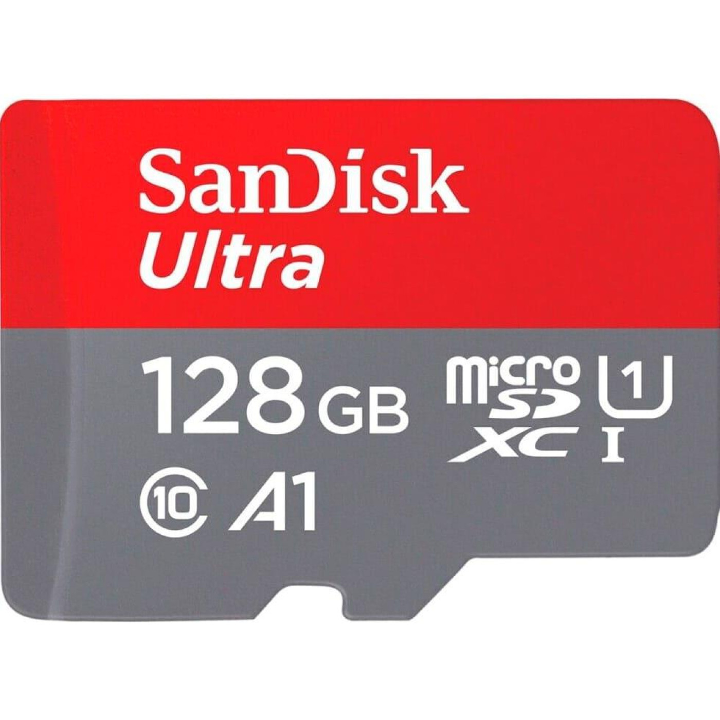 Карта пам'яті Sandisk 128Gb microSDXC (UHS-1) Ultra class 10 A1 (140Mb/s) (SDSQUAB-128G-GN6IA)