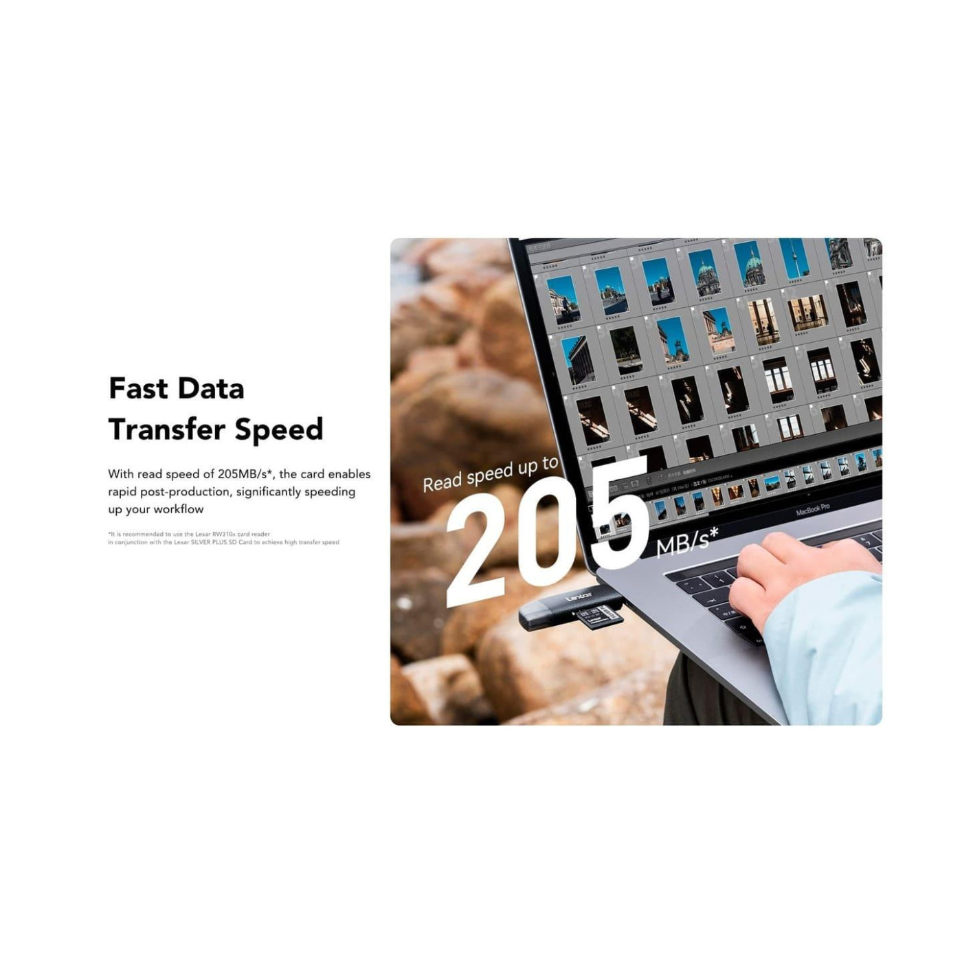 Карта пам’яти SDXC 64GB UHS-I LSDSIPL064G-BNNNG LEXAR