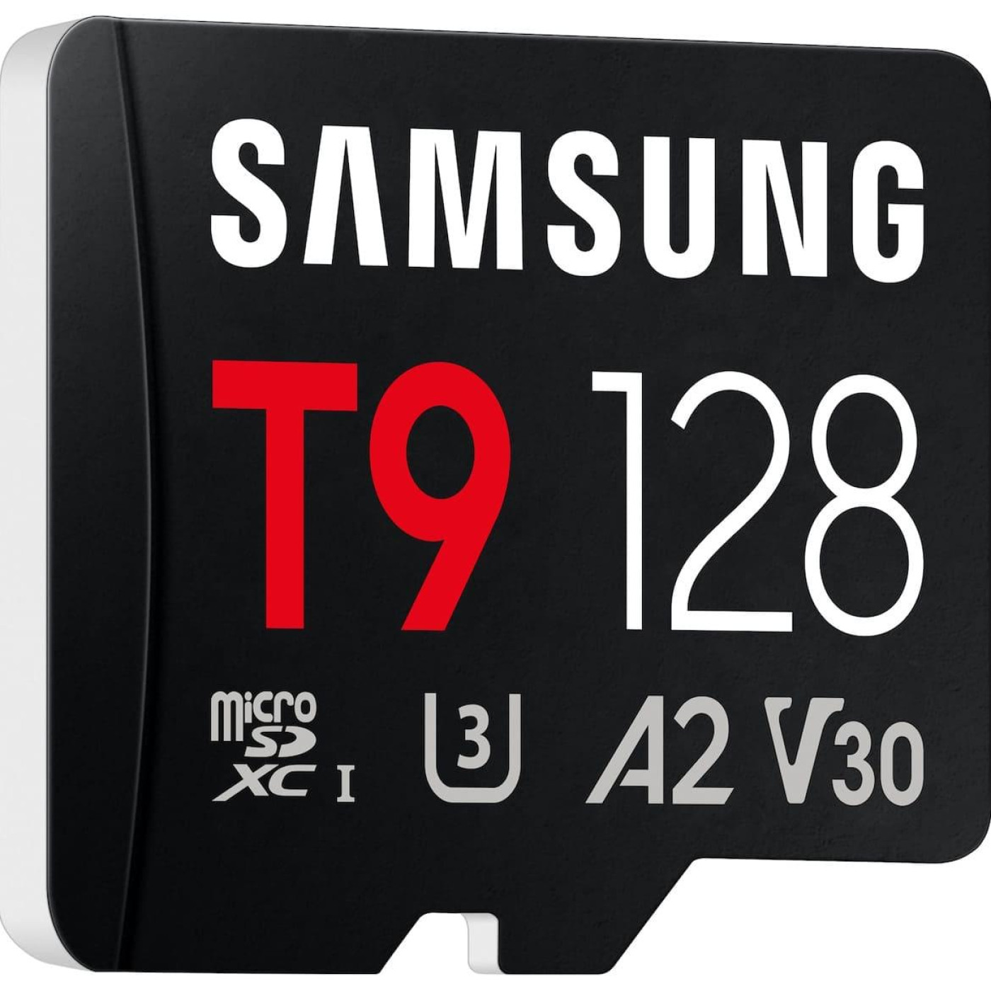 Карта памяти Samsung MICRO SDXC T9 128GB, U3, V30, A2 до 200 Мб/с (MB-MH128T/WW)