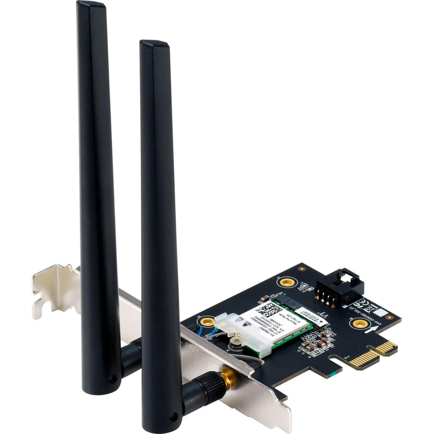 WiFi-адаптер ASUS WiFi PCE-BE6500 BE6500, PCI-Express x1, BT5.4 (90IG09G0-MO0B00)