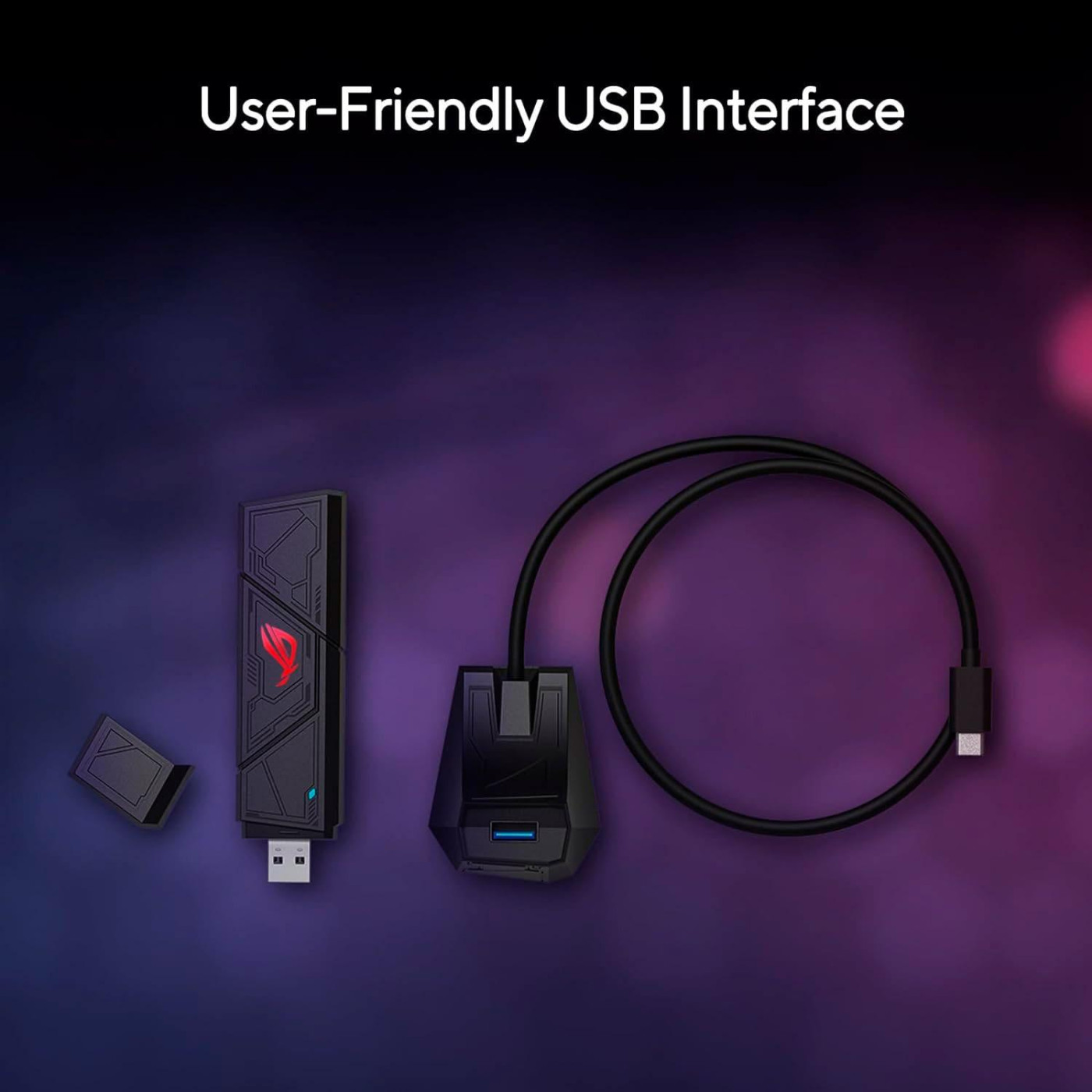 WiFi-адаптер ASUS ROG USB-BE92 (90IG09H0-MO0B00) (ROG USB-BE92)