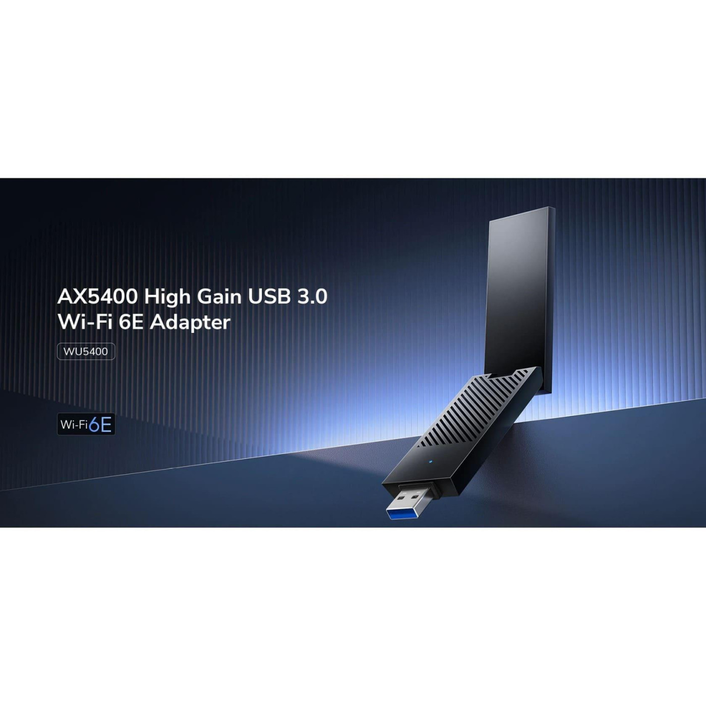 WiFi-адаптер Cudy WiFi WU5400, AX5400 Tri-Band Wi-Fi 6 / 6E (WU5400)