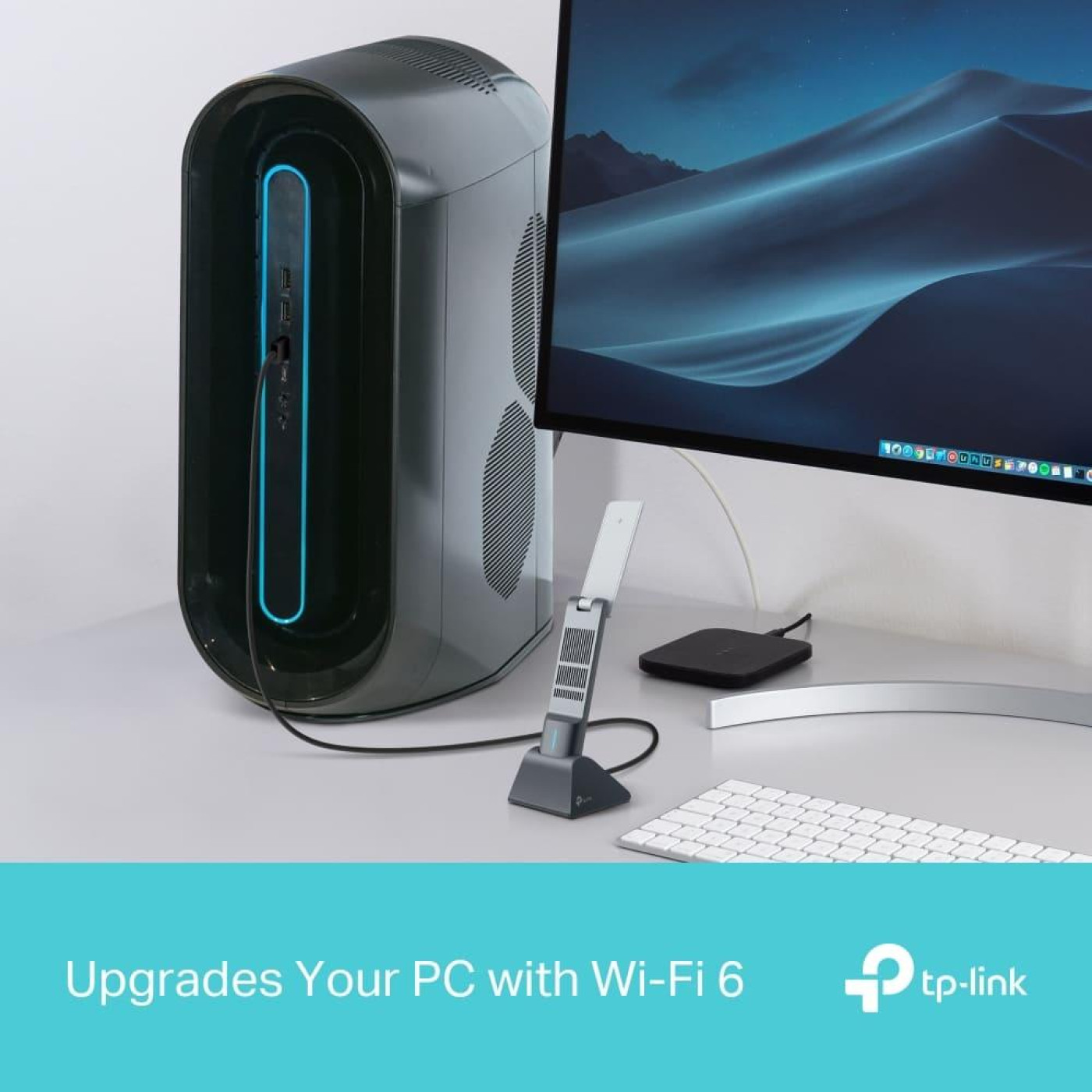 WiFi-адаптер TP-Link WiFi Archer TX50UH AX3000, USB 3.0 (ARCHER-TX50UH)