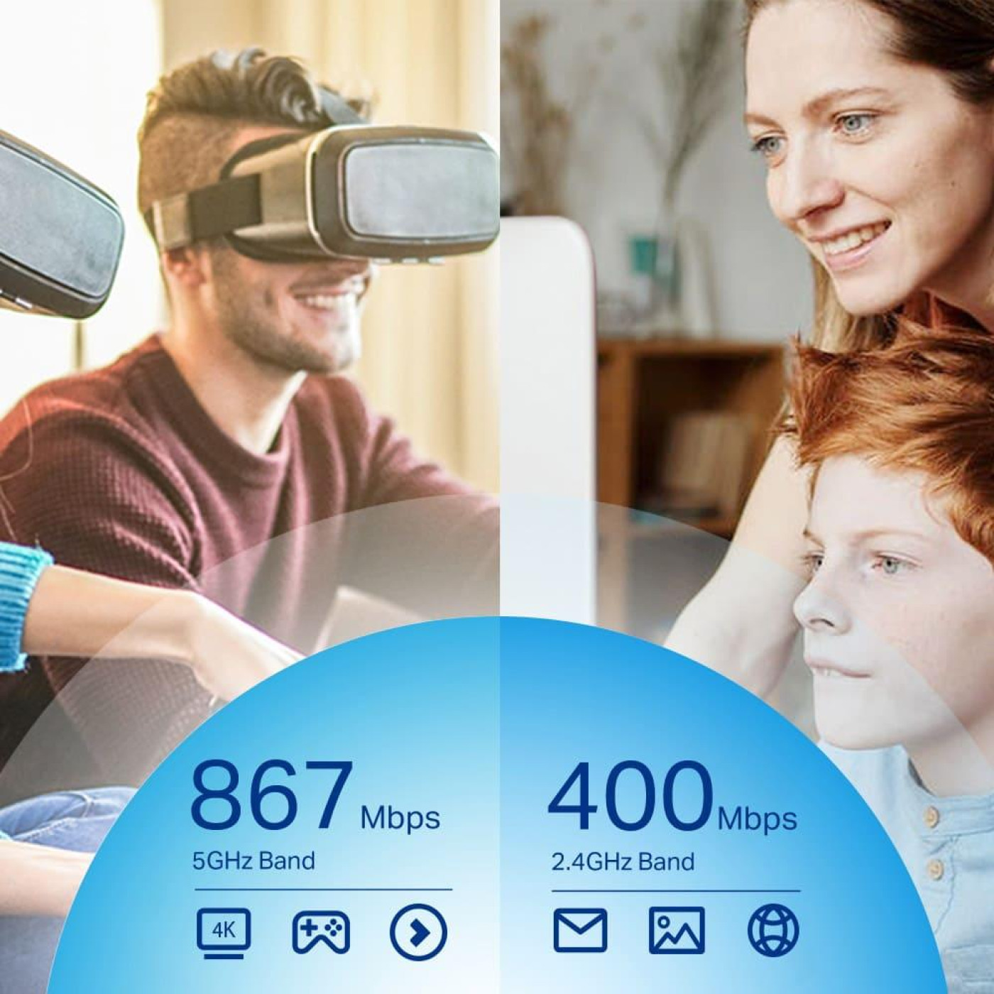 WiFi-адаптер TP-Link USB Archer T4U Plus (ARCHER T4U Plus)