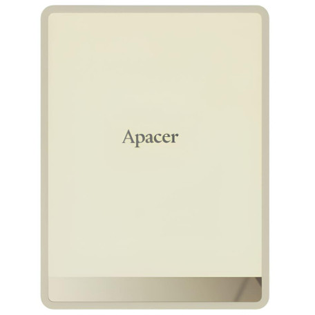 Накопитель SSD Apacer SSD AS724 1TB USB 3.2 Gen.2 Type-C Read/Write 500MB/s Cream (AP1TBAS724C-1)