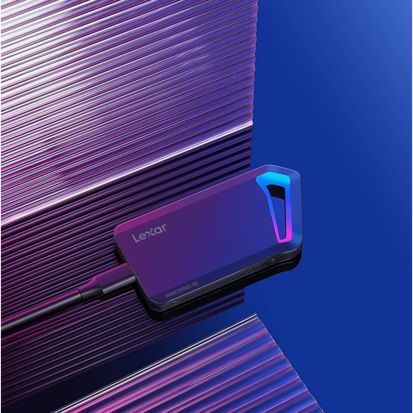 Накопитель SSD Lexar SSD 1Tb USB Type-C Blade Gaming Portable SSD LSL660X001T-RNNNG (LSL660X001T-RNNNG)