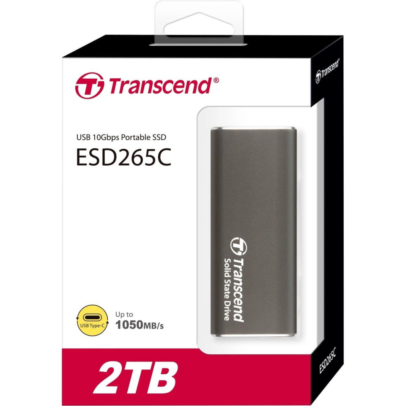 Накопичувач SSD Transcend SSD 2TB ESD265C Iron Gray (TS2TESD265C) (FFMSTR02145)