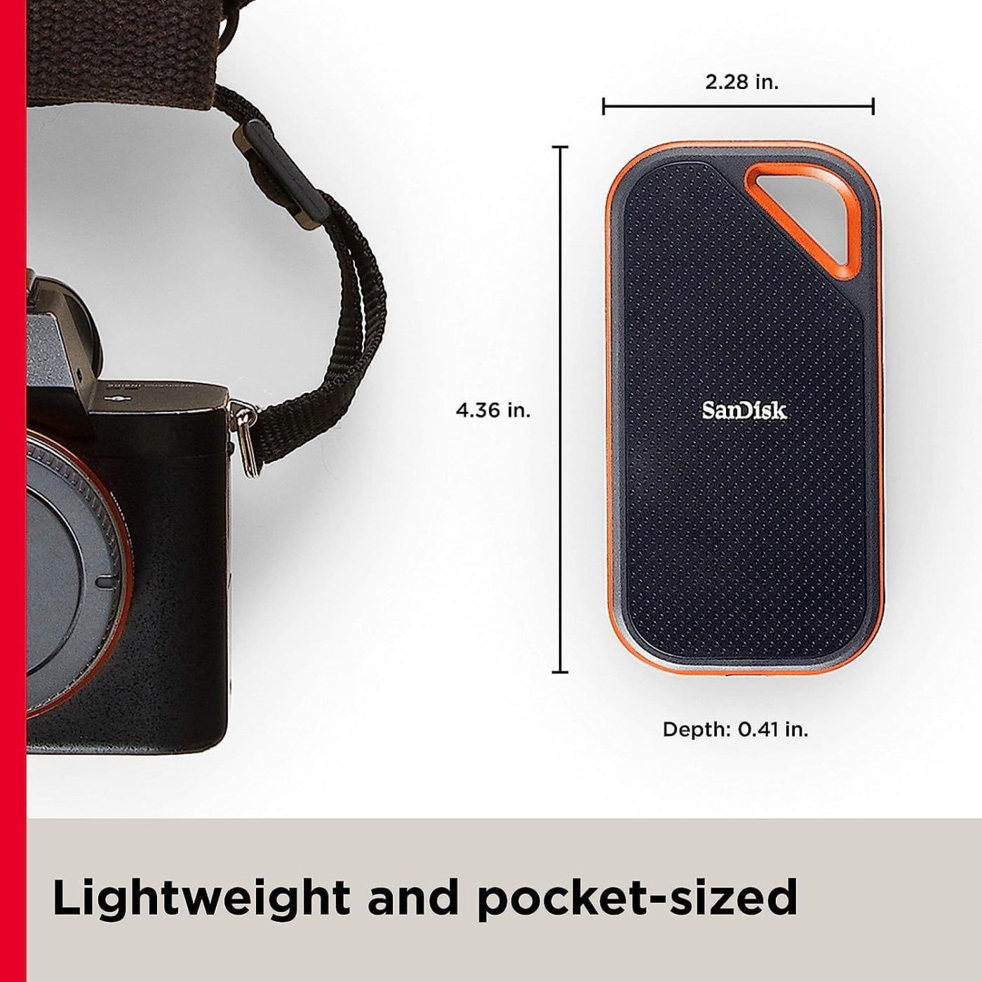 Накопитель SSD Sandisk SSD Extreme PRO Portable SSD V2 4 TB (SDSSDE81-4T00-G25)