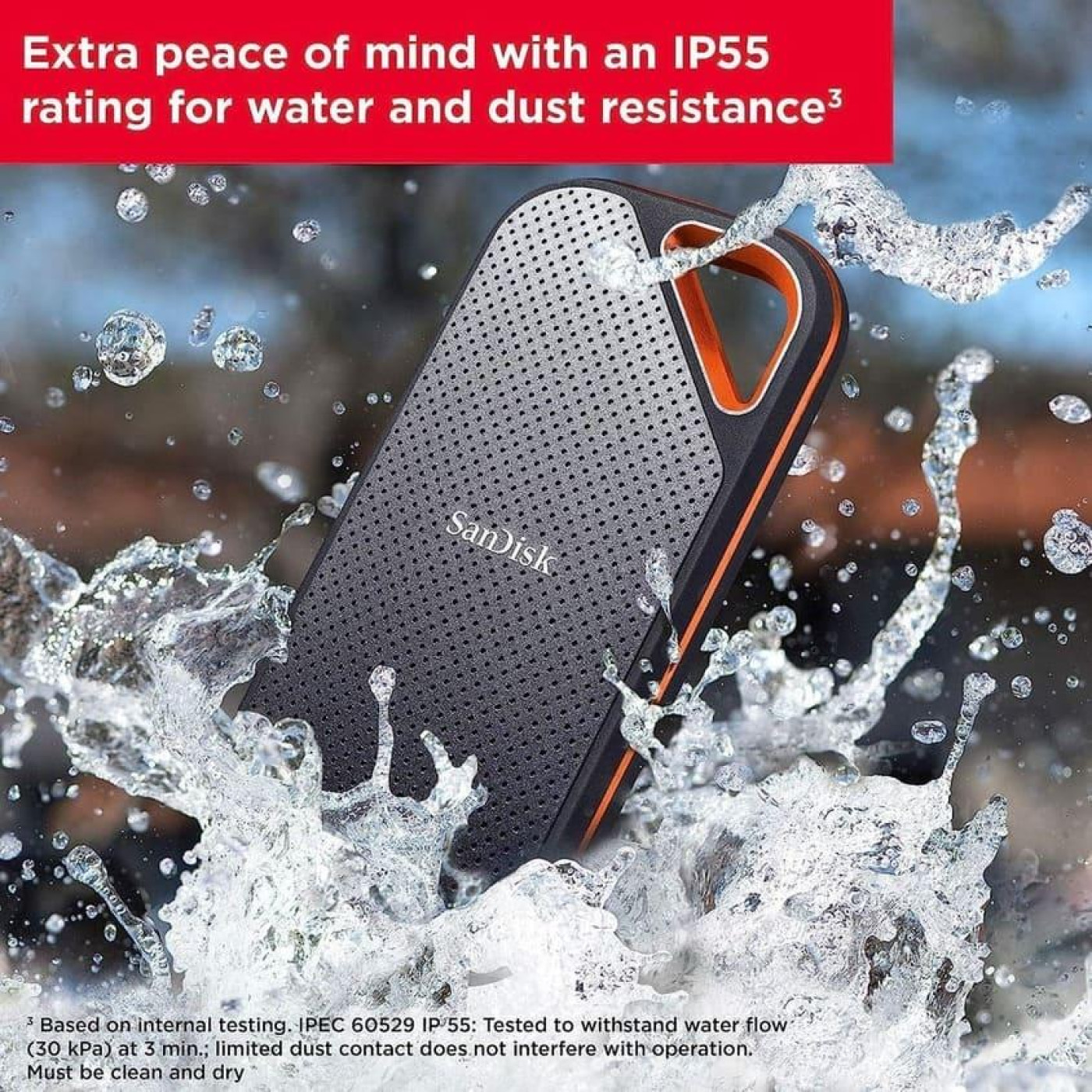 Накопитель SSD Sandisk SSD Extreme PRO Portable SSD V2 4 TB (SDSSDE81-4T00-G25)