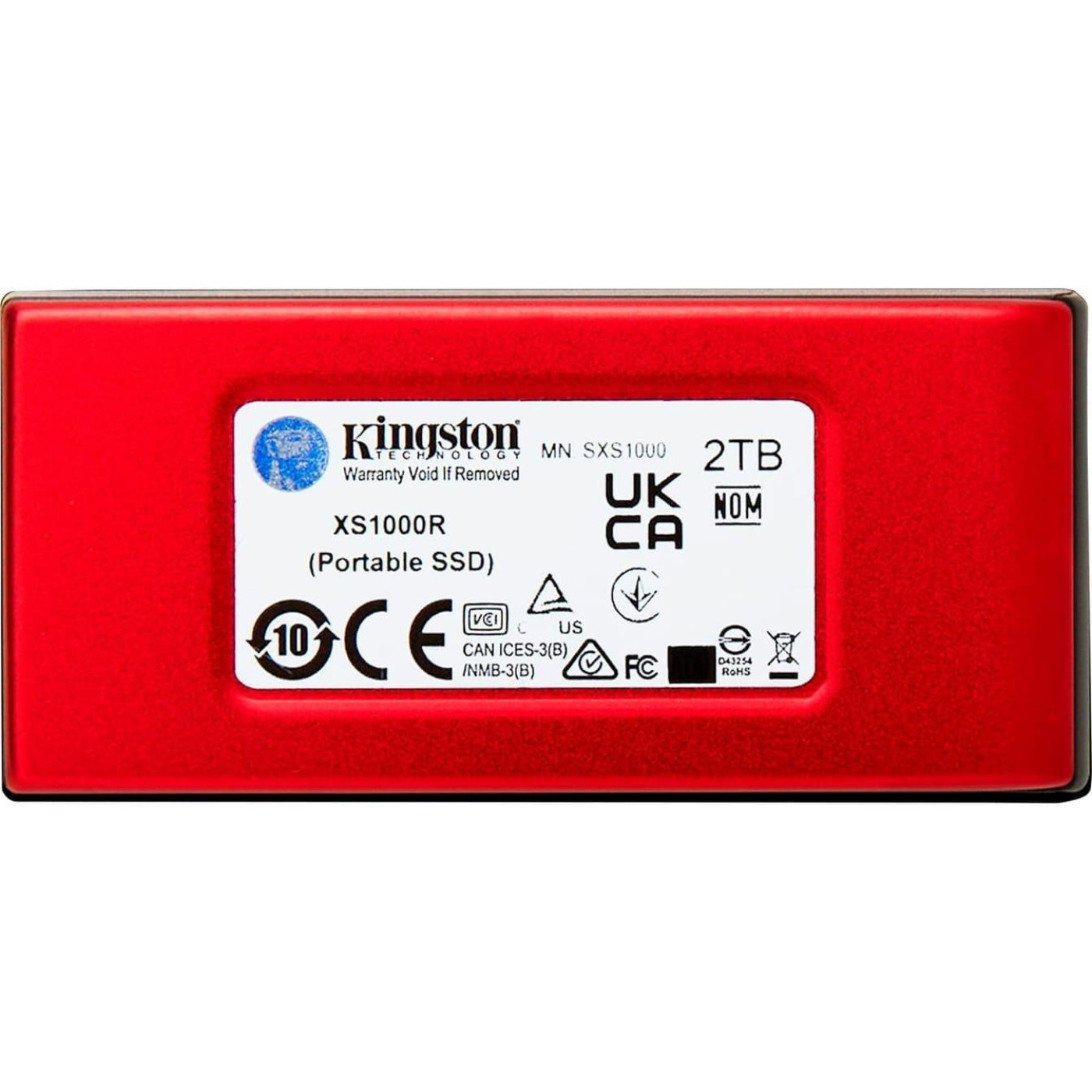 Накопитель SSD Kingston SSD 2Tb RED USB 3.2 (SXS1000R/2000G)