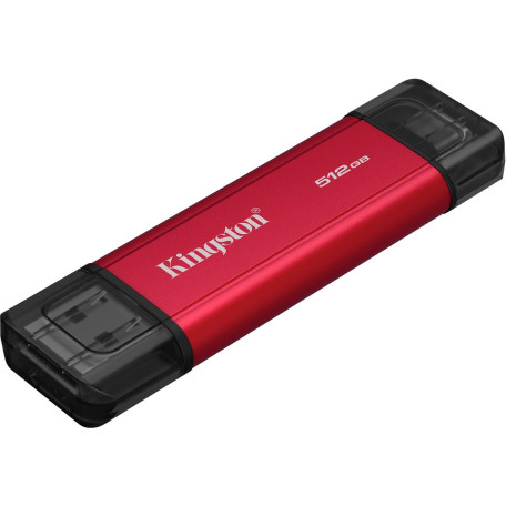 Накопитель SSD Kingston SSD 512GB USB 3.2 Gen 2 Dual USB-A R1050/W950MB/s (SPSD/512GB)