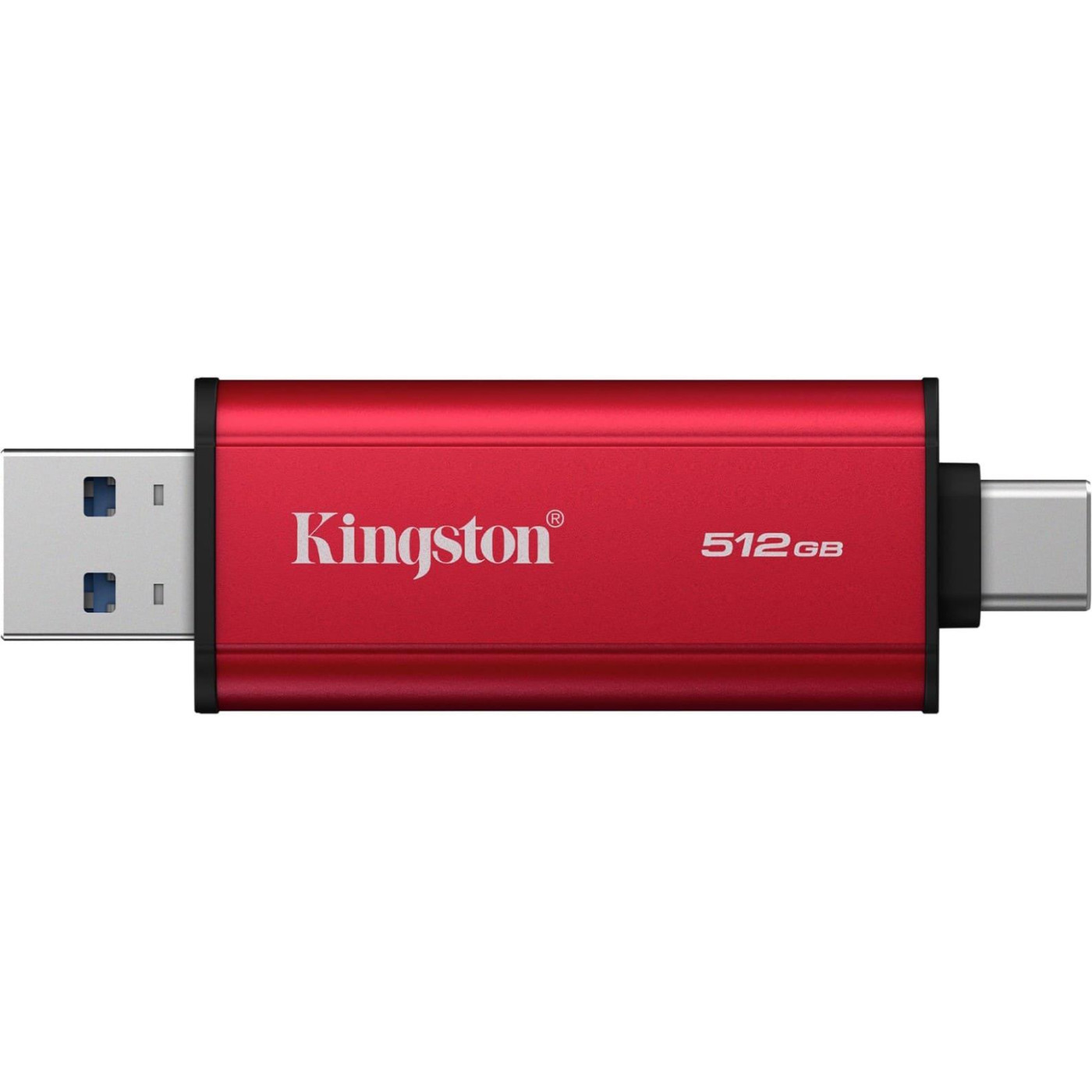 Портативний SSD Kingston  512GB USB 3.2 Gen 2 Dual USB-A R1050/W950MB/s