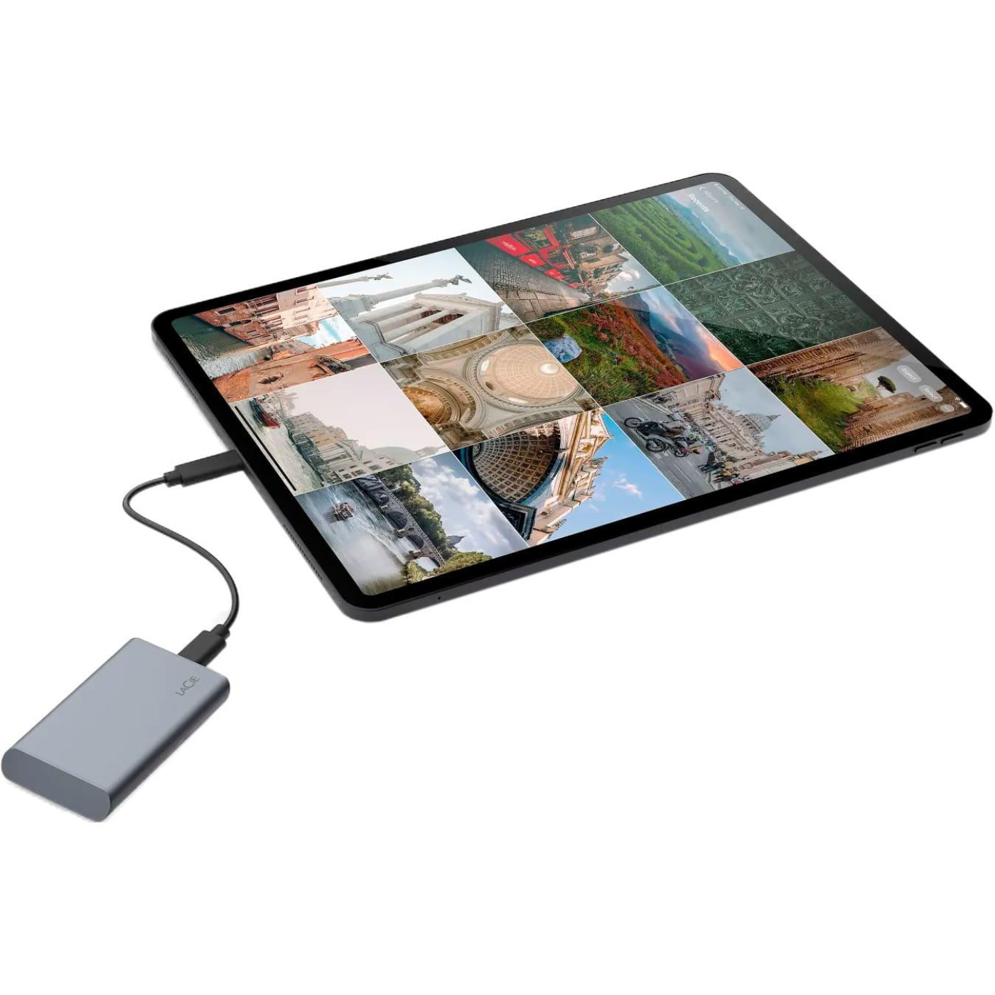 Накопичувач SSD LACIE SSD 2.5 2TB External Mobile Secure USB 3.1 TYPE C (STKH2000800)