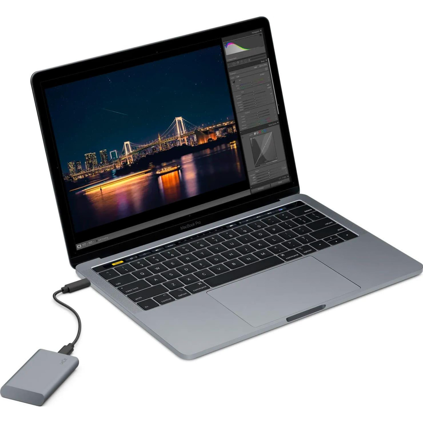 Накопичувач SSD LACIE SSD 2.5 2TB External Mobile Secure USB 3.1 TYPE C (STKH2000800)