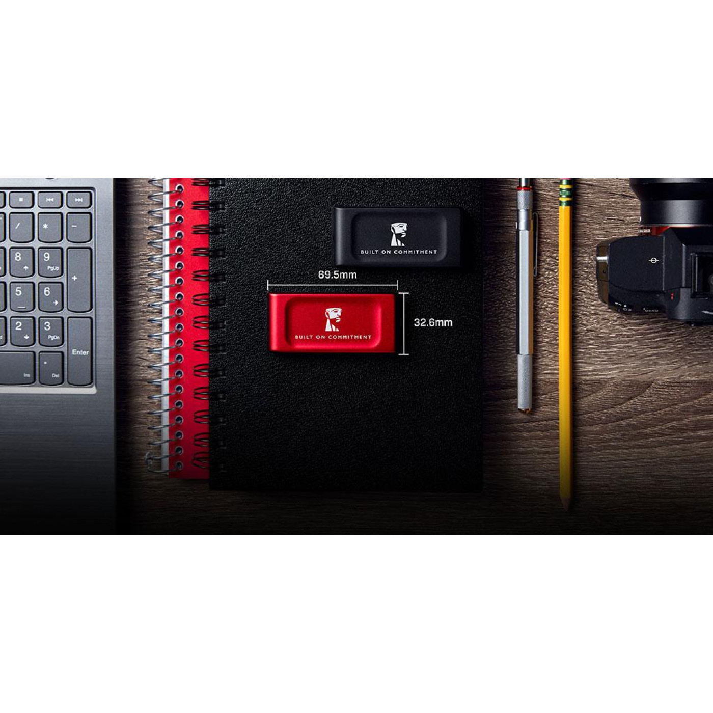 Накопитель SSD Kingston SSD 2TB USB 3.2 Gen 2 Type-C XS1000 (SXS1000R/2000GA)