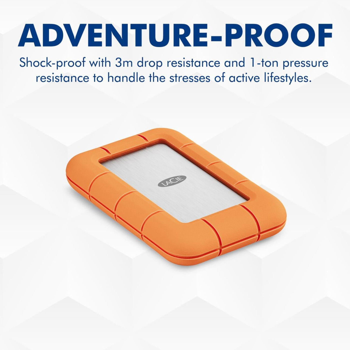 Накопитель SSD LACIE SSD накопичувач Rugged SSD4 1 TB Orange (STND1000400)