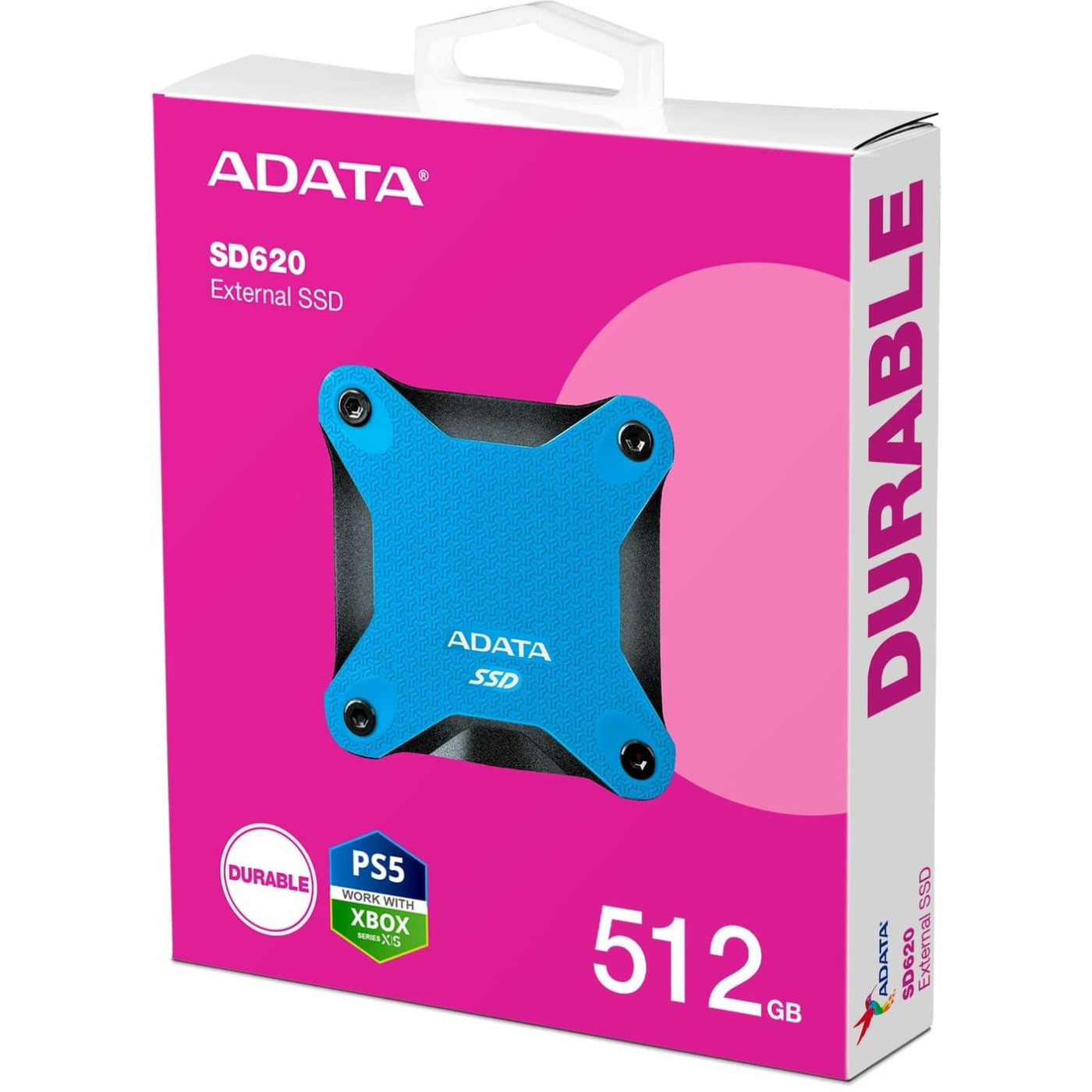 Накопитель SSD Adata SSD 512GB USB 3.2 SD620 480 500 (SD620-512GCBL)