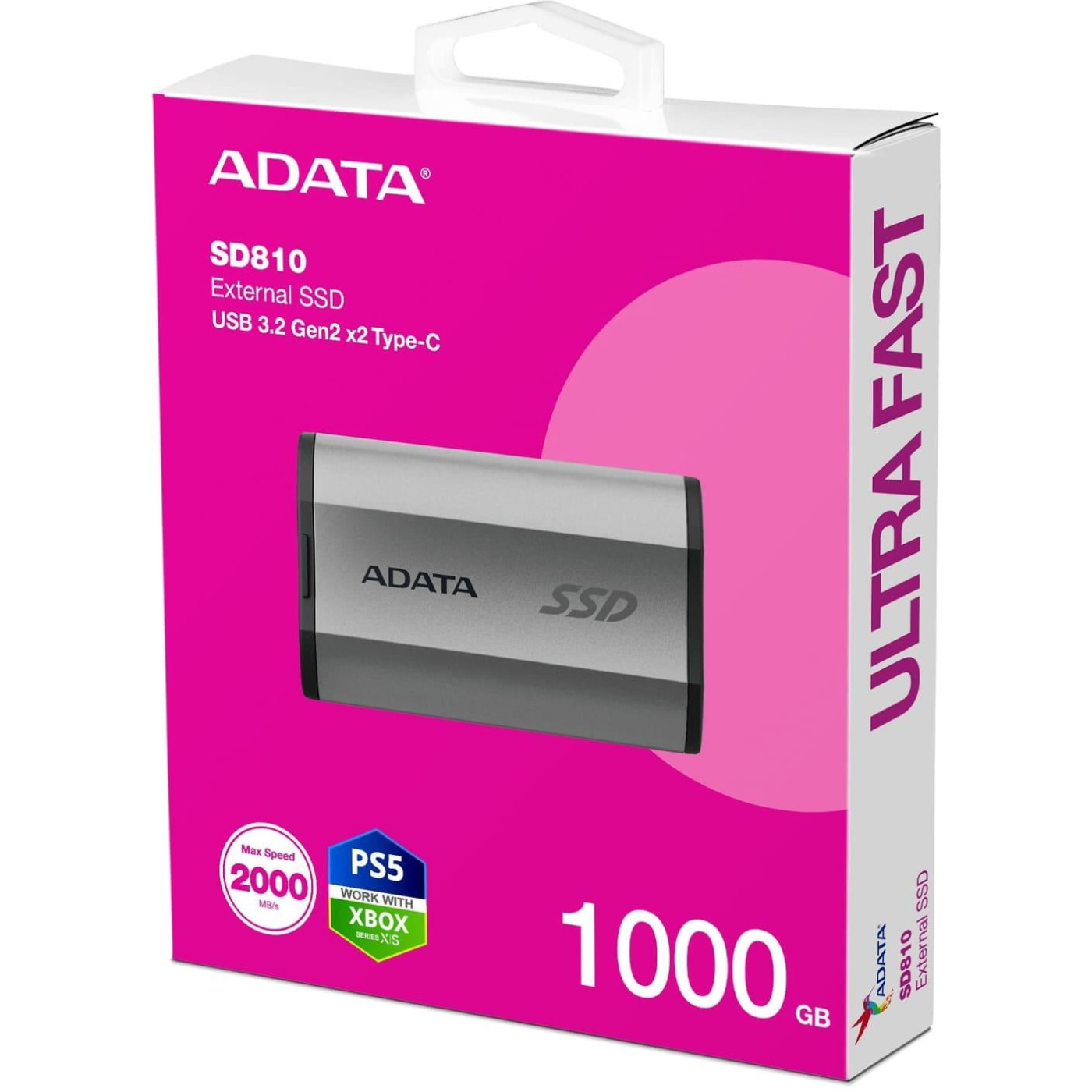 Накопичувач SSD Adata SSD накопитель 1TB (SD810-1000G-CSG)